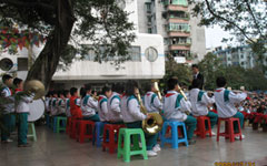 广州黄埔下沙小学管乐队