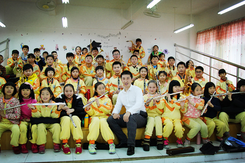 江门鹤山碧桂园管乐团学生